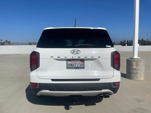 Hyper White 2020 Hyundai PALISADE SEL