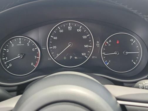 Machine Gray Metallic 2026 Mazda Mazda3 FWD w/Preferred Package