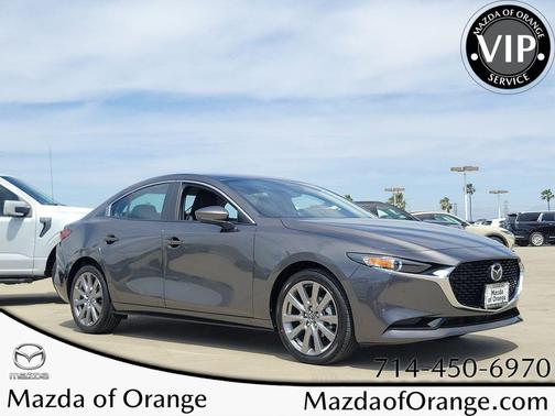 Machine Gray Metallic 2026 Mazda Mazda3 FWD w/Preferred Package