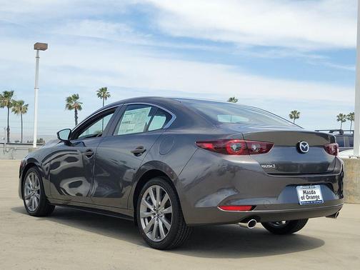 Machine Gray Metallic 2026 Mazda Mazda3 FWD w/Preferred Package