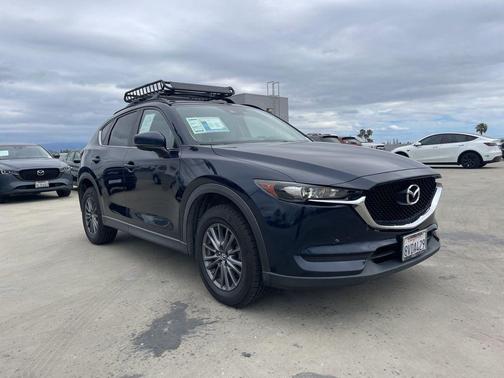 Deep Crystal Blue Mica 2017 Mazda CX-5 Touring