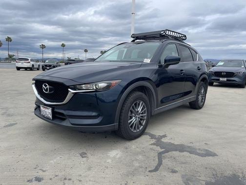 Deep Crystal Blue Mica 2017 Mazda CX-5 Touring