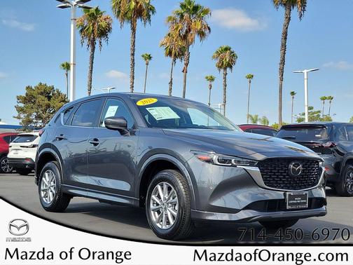Machine Gray Metallic 2025 Mazda CX-5 2.5 S Preferred Package