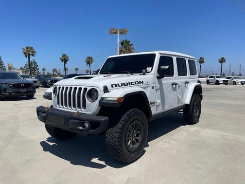 Bright White Clearcoat 2022 Jeep Wrangler Unlimited Rubicon 392