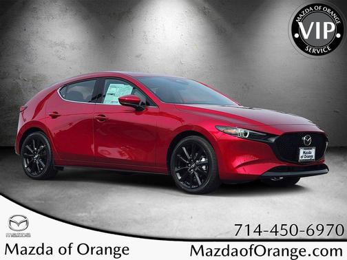 Soul Red Crystal Metallic 2026 Mazda Mazda3 FWD w/Premium Package