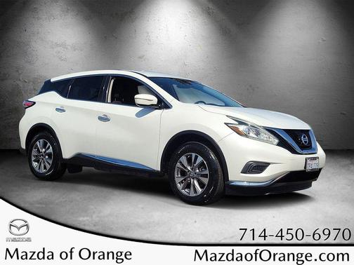 Pearl White 2015 Nissan Murano S