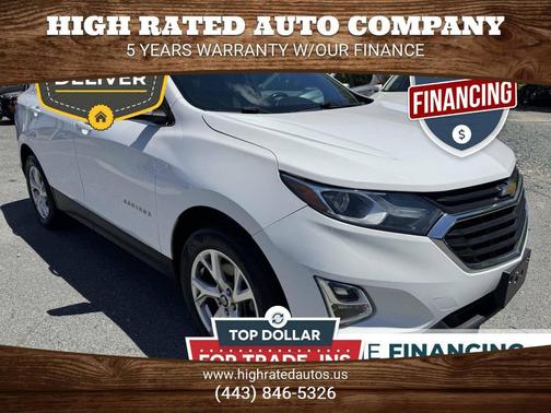 WHITE 2019 Chevrolet Equinox 1LT