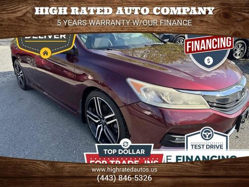 BURGUN 2016 Honda Accord Sport