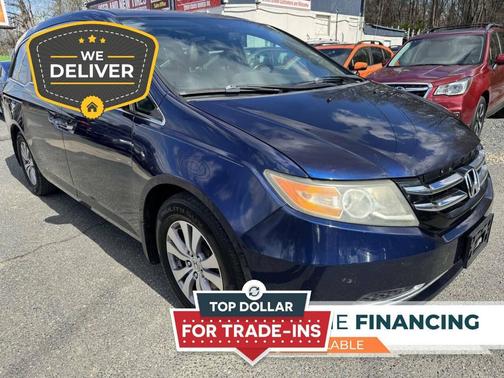 Obsidian Blue Pearl 2016 Honda Odyssey EX