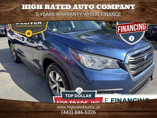 Abyss Blue Pearl 2020 Subaru Ascent Premium 7-Passenger