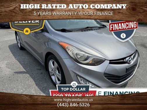 Tan 2013 Hyundai ELANTRA GS