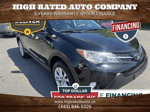 Black 2014 Toyota RAV4 Limited