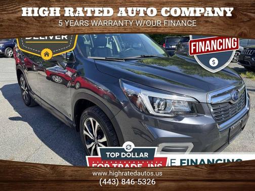 Dark Gray Metallic 2019 Subaru Forester Limited
