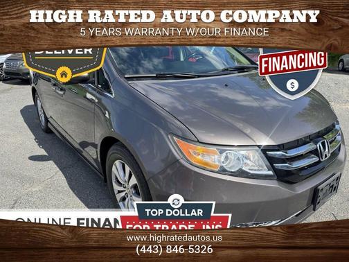 Modern Steel Metallic 2016 Honda Odyssey EX