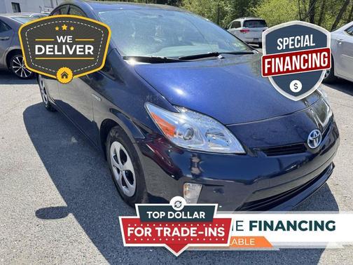 Nautical Blue Metallic 2015 Toyota Prius Three