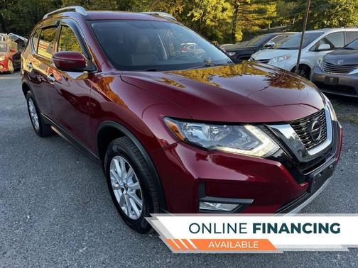 Scarlet Ember 2018 Nissan Rogue SV