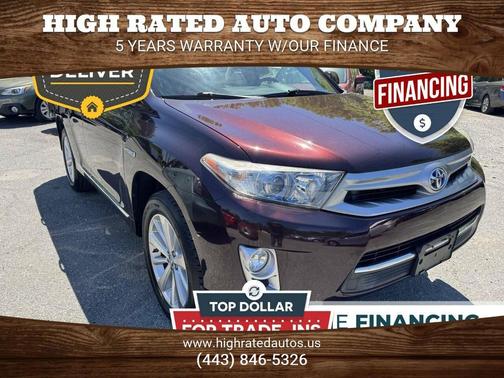 BURGUN 2013 Toyota Highlander Hybrid Limited