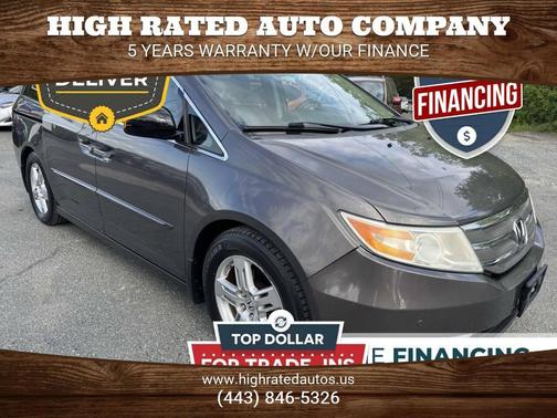 Polished Metal Metallic 2012 Honda Odyssey Touring