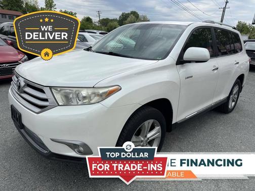 Blizzard Pearl 2013 Toyota Highlander Limited
