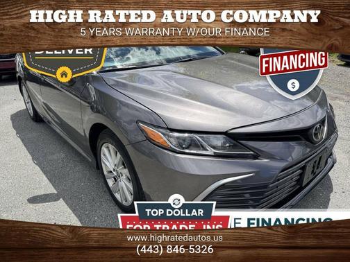 Predawn Gray Mica 2021 Toyota Camry LE