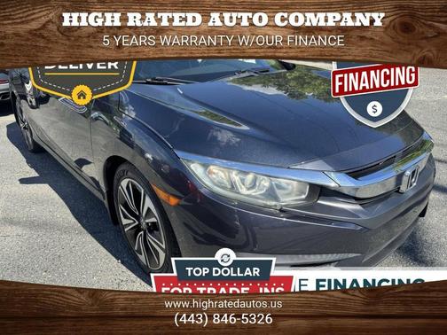 BLUE 2016 Honda Civic EX