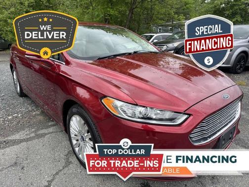 RED 2013 Ford Fusion Hybrid SE Hybrid