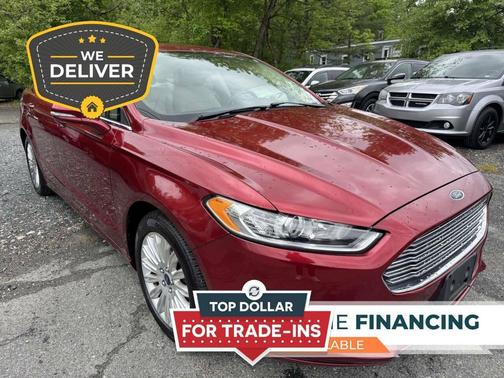 RED 2013 Ford Fusion Hybrid SE Hybrid