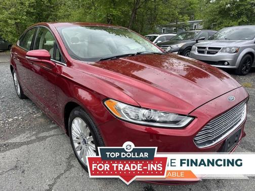 RED 2013 Ford Fusion Hybrid SE Hybrid