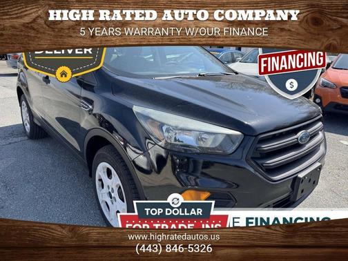 Shadow Black 2018 Ford Escape S