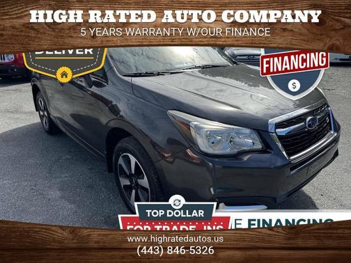 Dark Gray Metallic 2018 Subaru Forester 2.5i Premium