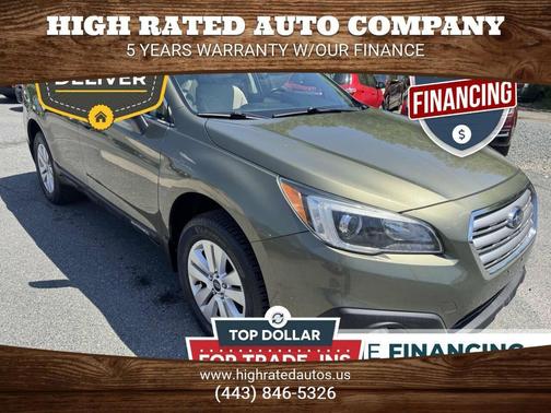 Wilderness Green Metallic 2017 Subaru Outback 2.5i Premium