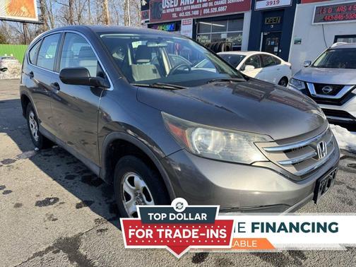 GRAY 2014 Honda CR-V LX