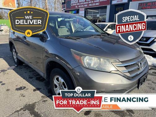 GRAY 2014 Honda CR-V LX