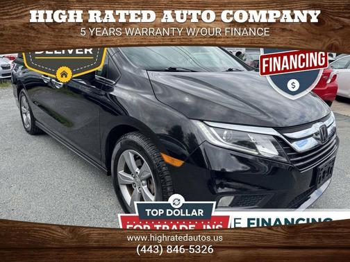 Crystal Black Pearl 2018 Honda Odyssey EX-L