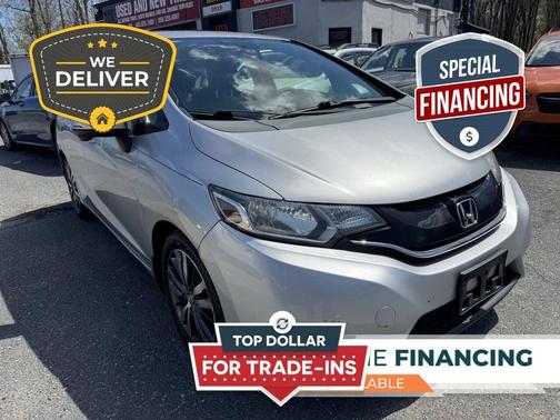 Alabaster Silver Metallic 2015 Honda Fit EX