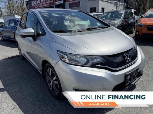 Alabaster Silver Metallic 2015 Honda Fit EX