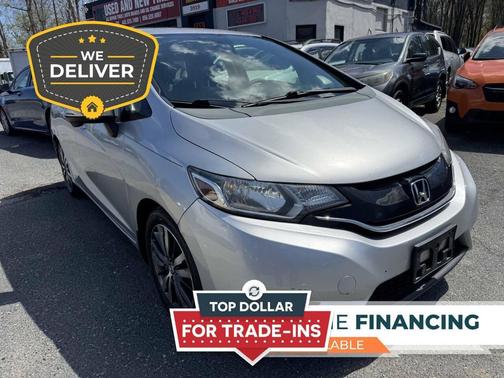 Alabaster Silver Metallic 2015 Honda Fit EX