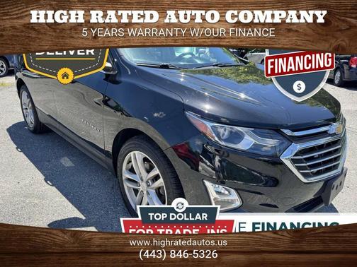 Mosaic Black Metallic 2018 Chevrolet Equinox Premier w/2LZ