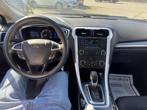 Ruby Red Tinted Clearcoat 2015 Ford Fusion Hybrid SE