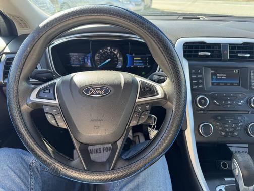 Ruby Red Tinted Clearcoat 2015 Ford Fusion Hybrid SE