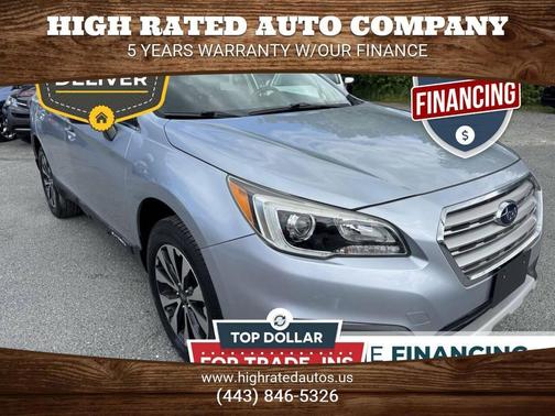 Ice Silver Metallic 2017 Subaru Outback 3.6R Limited