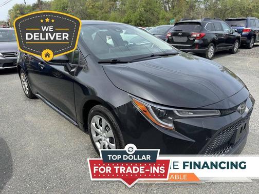 Black Sand Pearl 2021 Toyota Corolla LE