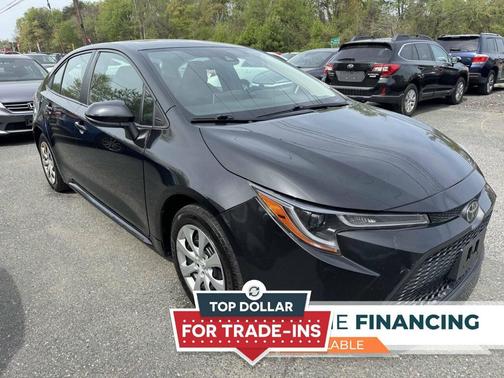 Black Sand Pearl 2021 Toyota Corolla LE
