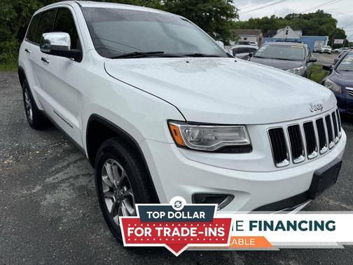 Bright White Clearcoat 2015 Jeep Grand Cherokee Limited