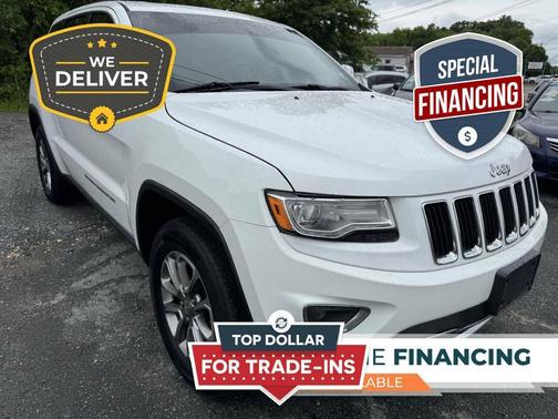 Bright White Clearcoat 2015 Jeep Grand Cherokee Limited