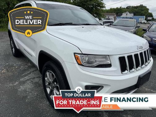 Bright White Clearcoat 2015 Jeep Grand Cherokee Limited