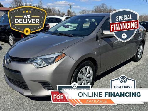 BROWN 2016 Toyota Corolla LE