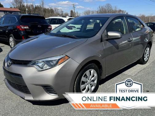 BROWN 2016 Toyota Corolla LE