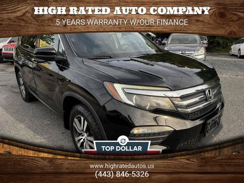 Crystal Black Pearl 2018 Honda Pilot EX-L