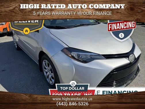 Classic Silver Metallic 2019 Toyota Corolla LE